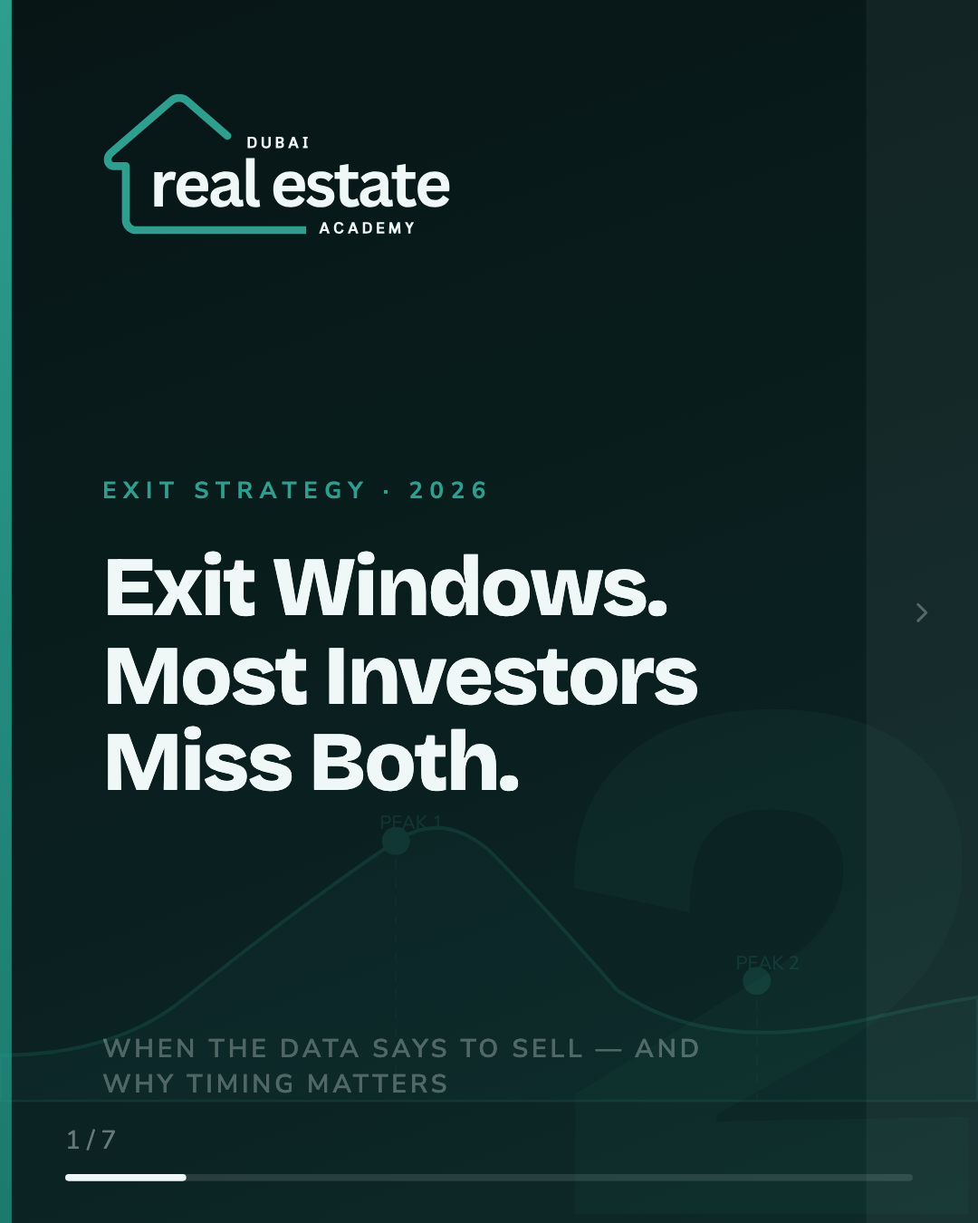 Exit Windows — Dubai property cycles